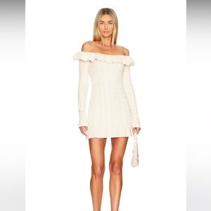 Majorelle Rosalie Knit Mini Sweater Dress
